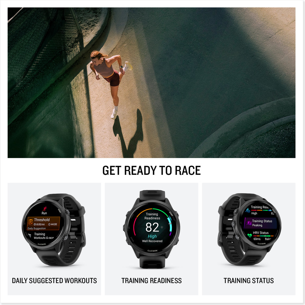 Garmin Forerunner 570 get ready to race