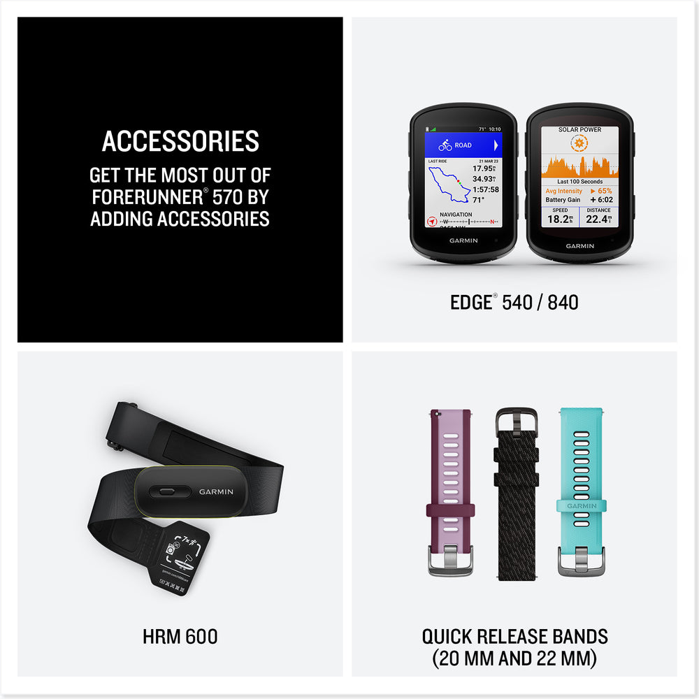 Garmin Forerunner 570 accessories
