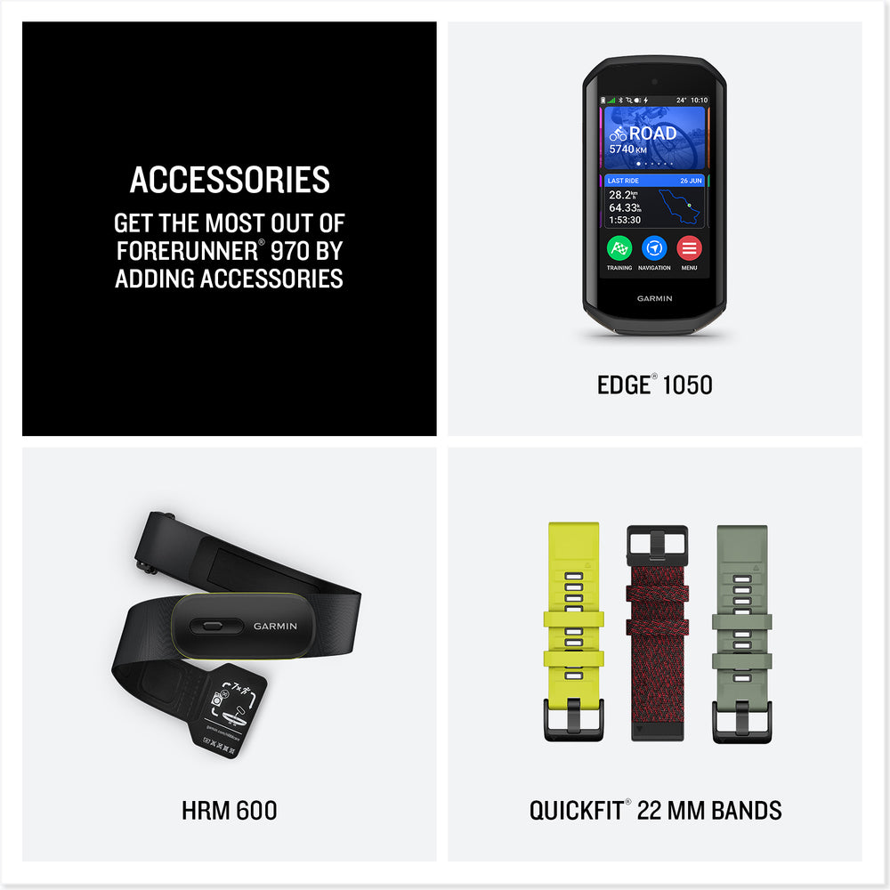 Garmin Forerunner 970 accessories