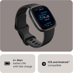 Fitbit Fitbit Versa 4 Smartwatch / 6 days of battery  / IOS and Android compatible