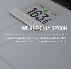 Garmin Scales Garmin Index S2 Smart Scale Measures Fat / Muscle / Bone Mass