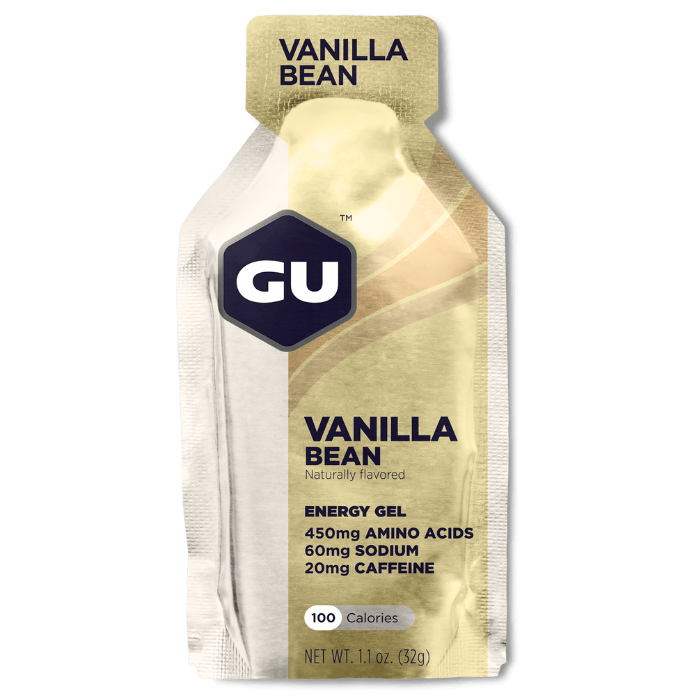 GU Original Sports Nutrition Energy Gels - 24 Pack Sports Nutrition GU Vanilla Bean