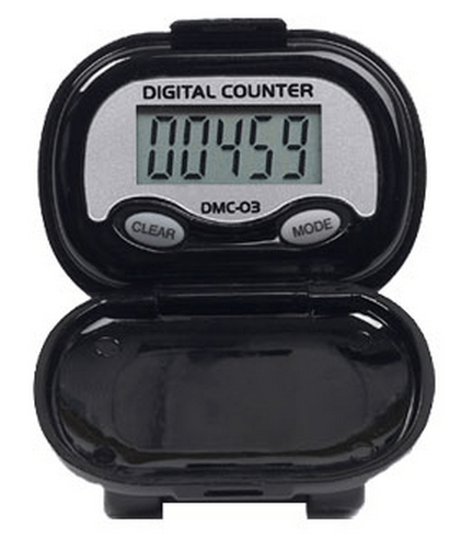 DMC03 Multi-Function Pedometer Pedometers PEDUSA Black  