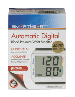 SmartHeart 01-540 Automatic Wrist Blood Pressure Monitor manufacture box