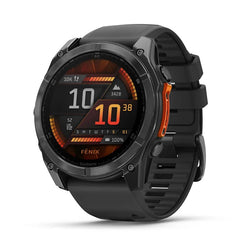 Garmin fenix 8 AMOLED Edition Outdoor GPS Watch carbon gray 47 mm