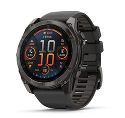 Garmin fenix 8 AMOLED Edition Outdoor GPS Watch carbon gray 51 mm