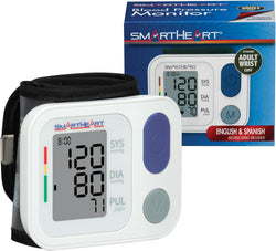 SmartHeart 01-574 Automatic Digital Blood Pressure Wrist Monitor with manufacture box