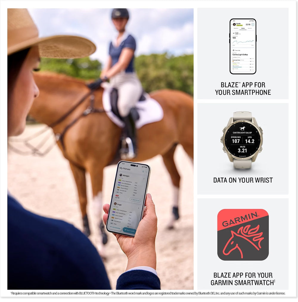 Garmin Blaze APP for your smartphone