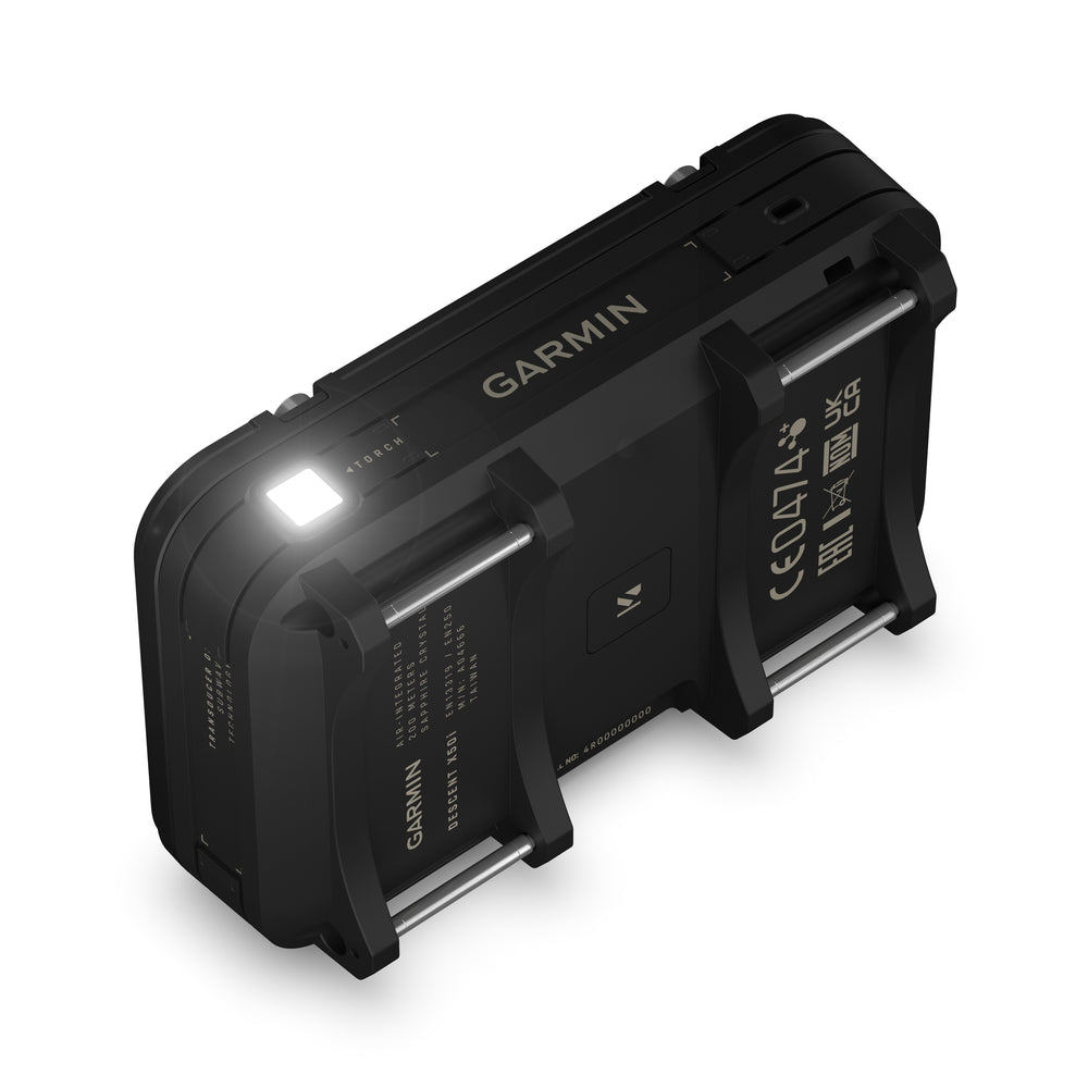 Garmin Descent X50i Premium Dive Computer torch view