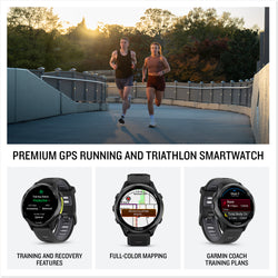 Garmin Forerunner 970 premium gps running and triathlon smartwatch