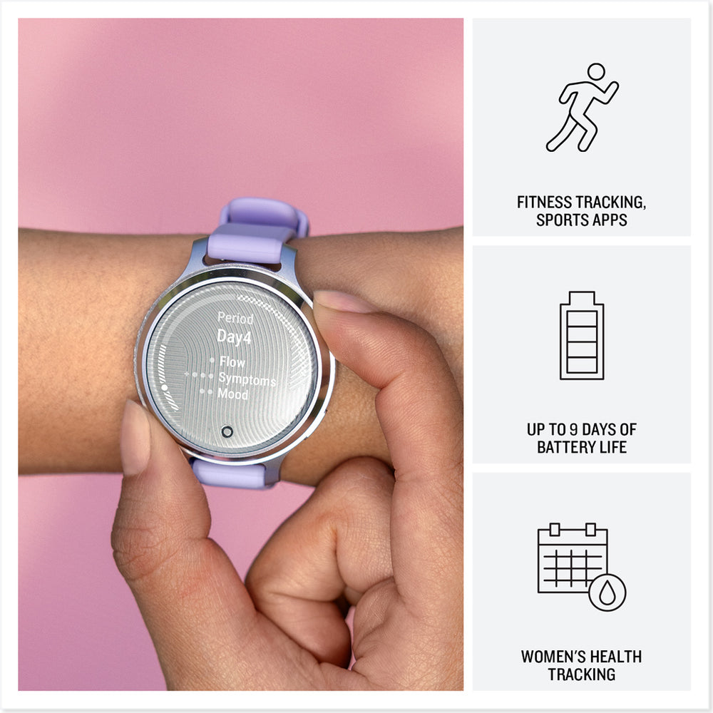 Garmin Lily 2 Active GPS Smartwatch infographic