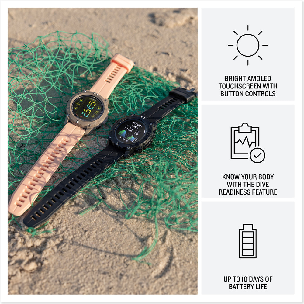 Garmin Descent G2 infographics