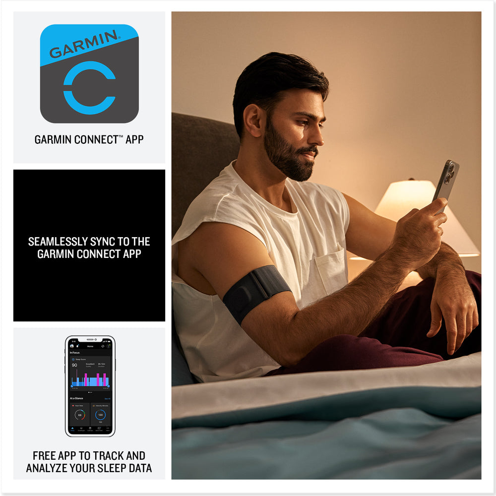 Garmin Index Sleep Monitor garmin connect app