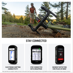 Garmin Edge 550 stay connected