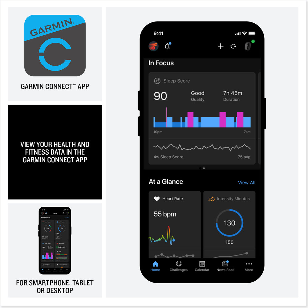 Garmin CIRQA Garmin Connect APP