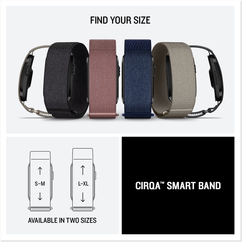 Garmin CIRQA find your size