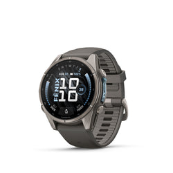 Garmin fenix 9 Titanium with Pebble Gray 43 mm
