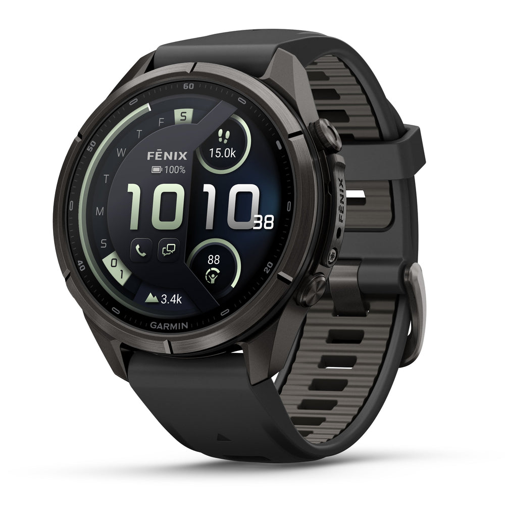 43mm Carbon Gray DLC Titanium with Black/Pebble Gray