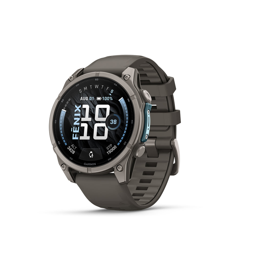 Garmin fenix 9 Titanium with Pebble Gray 47 mm