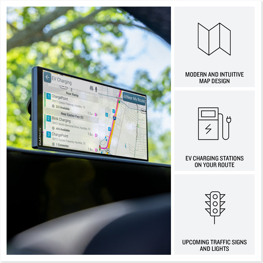 Garmin Drive intuitive map design
