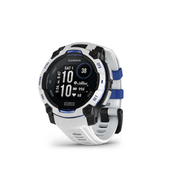 Instinct 3 Whitestone/Bolt Blue 45mm SOLAR
