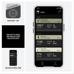 Garmin Xero C2 Chronograph shotview app