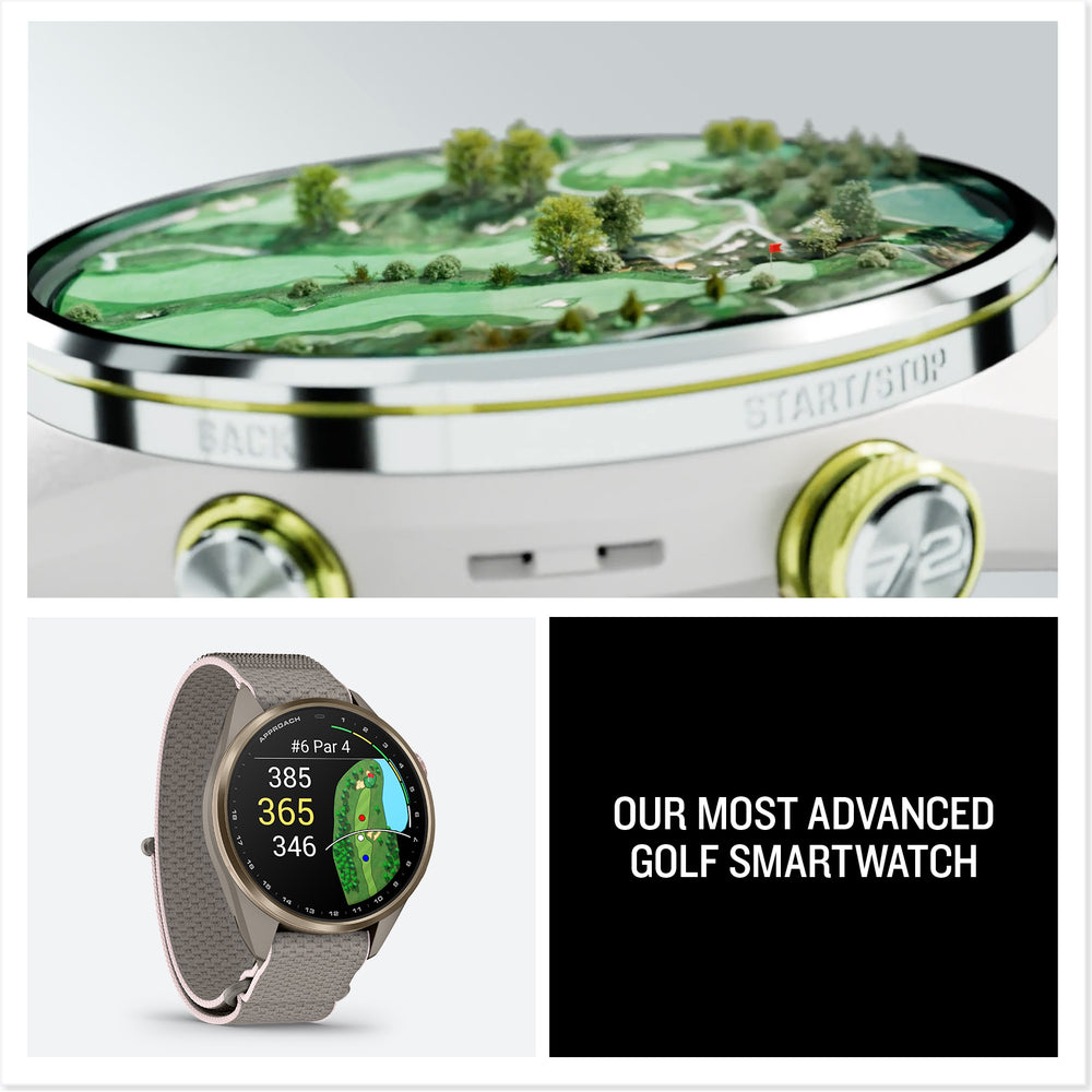 Garmin Approach S72 Garmin's most advanced golf smartwatch