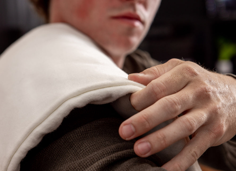 Thermophore Digital Moist Heat Therapy Pad close up of cover