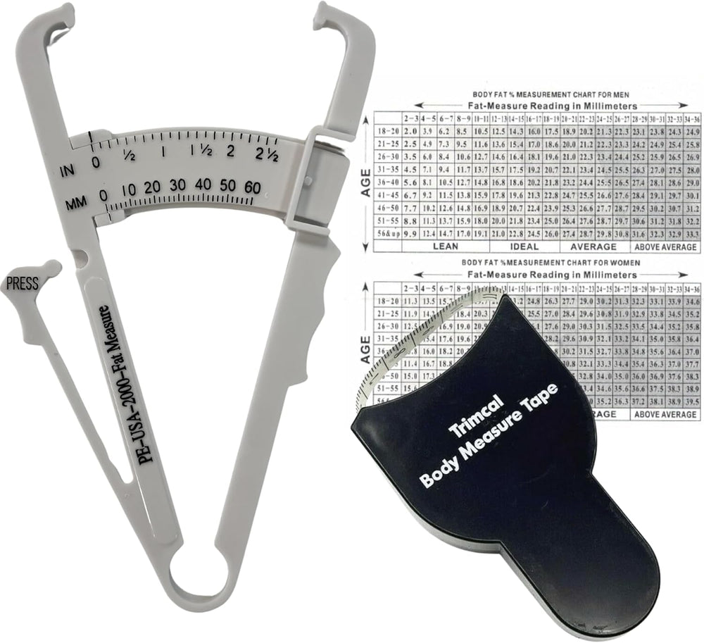 HRM USA Body Measuring Tape / Fat Caliper Set