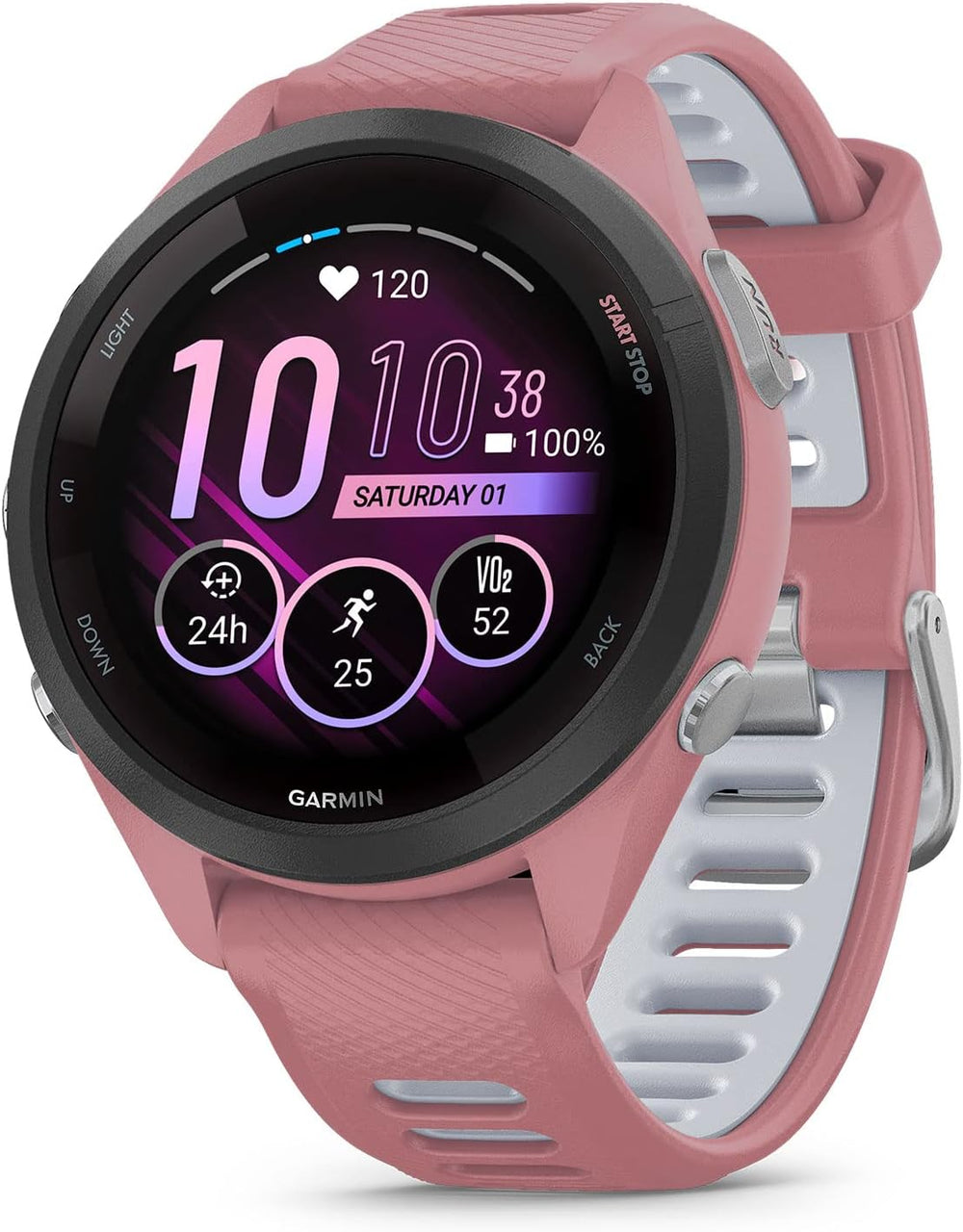 Garmin Forerunner 265 / 265S GPS Watch Heart Rate Monitors Garmin 265S Pink