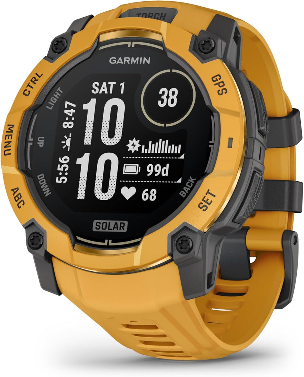 Garmin Instinct 3 in Sunburst 50mm Solar