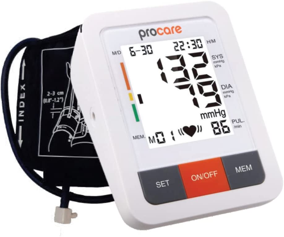 Arise Medical Procare Automatic Blood Pressure Monitor - Wide Range Cuff