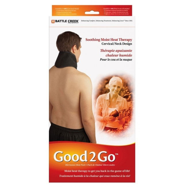 Good2Go 492 Microwave Moist Heat Pack for Neck Cervical 5 x16 Heat Packs Thermophore   