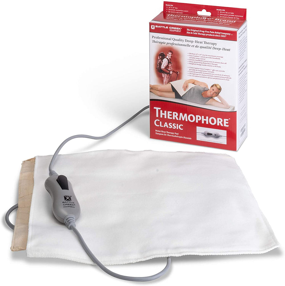 Thermophore Moist Heat Pack, Automatic Heating Pads Thermophore Medium 14" X 14"  