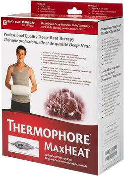 Thermophore Arthritis Pad Moist Heat Hand Muff (Model 174) 14x14 Rolled Heating Pads Thermophore   
