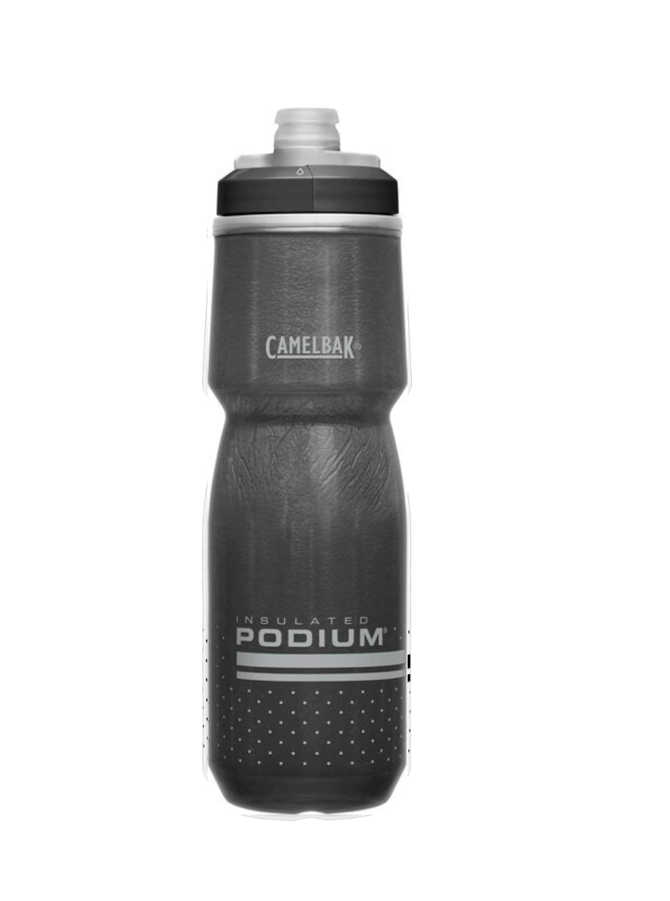 Camelbak Podium Chill Bike Bottle, Insulated Water Bottles Camelbak 24 oz Black 2022 