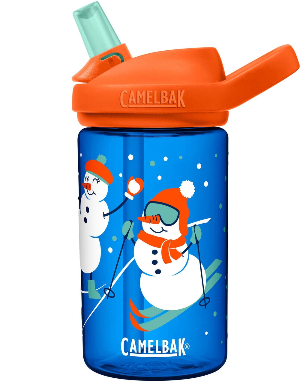 Camelbak Water Bottles Snowman Sled LE Camelbak Eddy+ Kid's BPA-Free Bottle 14oz - Various Styles .4L
