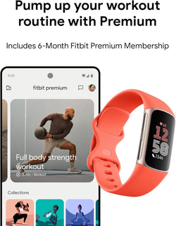 Fitbit Activity Monitors Fitbit Charge 6 Activity and Fitness Tracker