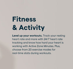Fitbit Activity Monitors Fitbit Luxe Fitness & Wellness Tracker