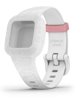 Front view of the Garmin Vivofit Jr 3 Accessory Bands in  Disney Princess Icons 