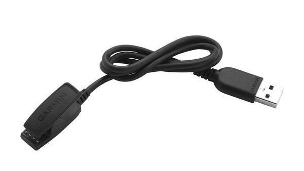 View of the Garmin Forerunner Charging Clip laid out