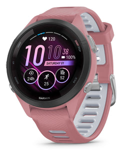 Garmin Forerunner 265 / 265S GPS Watch Heart Rate Monitors Garmin 265s Light Pink  