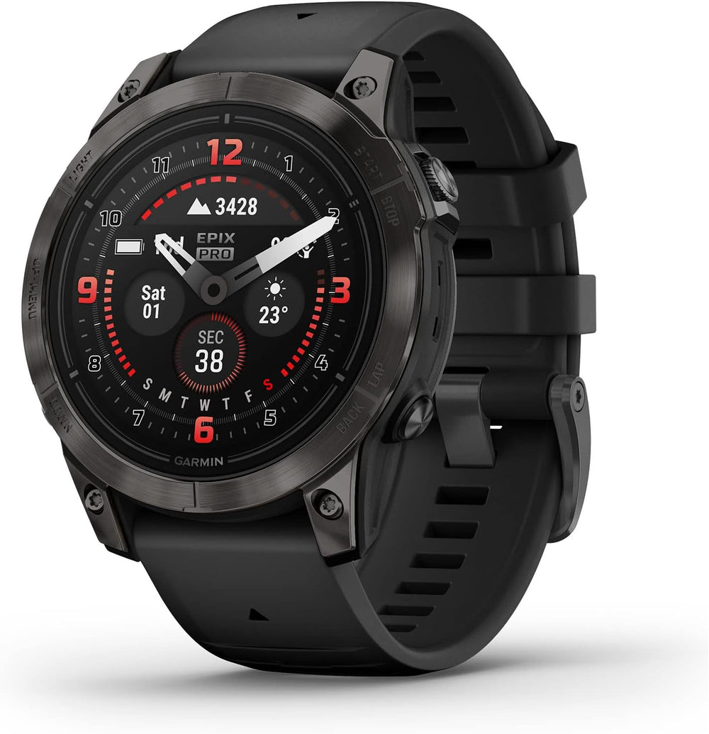 Garmin Multi-Sport Watch Carbon Gray DLC Titanium / Sapphire - 47 mm Garmin epix Pro (Gen 2) GPS Outdoor Watch