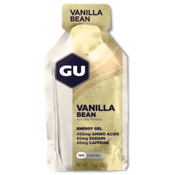 GU Original Sports Nutrition Energy Gels - 24 Pack Sports Nutrition GU Vanilla Bean  