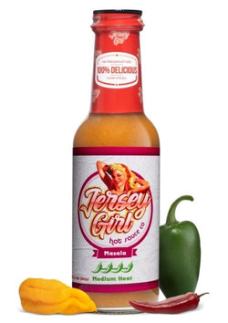 Jersey Girl All Natural Hot Sauce - Masala Hot Sauce Jersey Girl Hot Sauce   