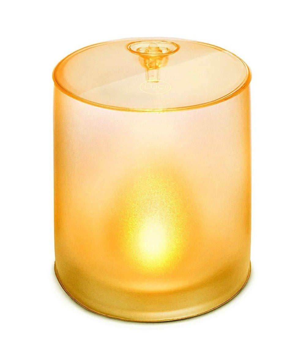MPOWERD Luci Candle Frosted Inflatable Solar Light Cool Gadgets MPOWERD   