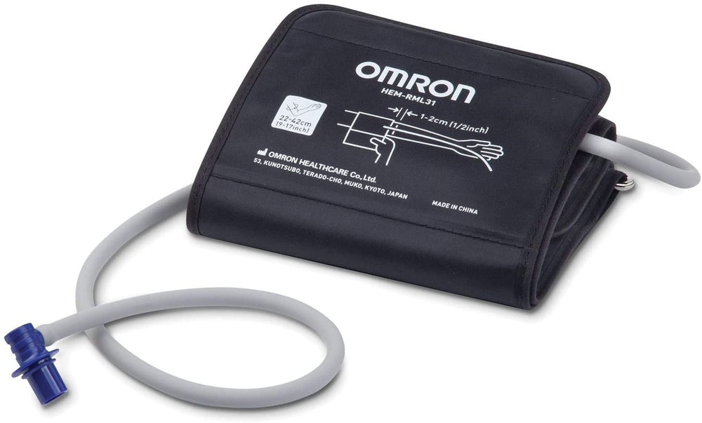 Omron HEM-RML31-B Wide Range D-Ring Cuff 9″ to 17″ Automatic Blood Pressure Omron   