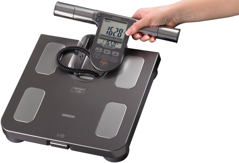 Omron Scales Omron HBF514 Monitor - Full Body Sensor / Fat Analyzer / Muscle Scale